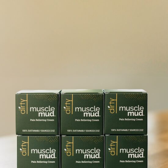 a case of muscle mud natural pain relief cream